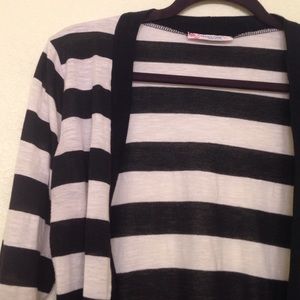 • [chris and carol] striped cardi •